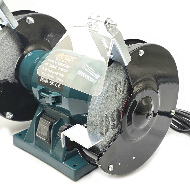 سنگ رومیزی برقی باس مدل 150 میلی متر سنگ رومیزی برقی باس مدل 150 میلی متر