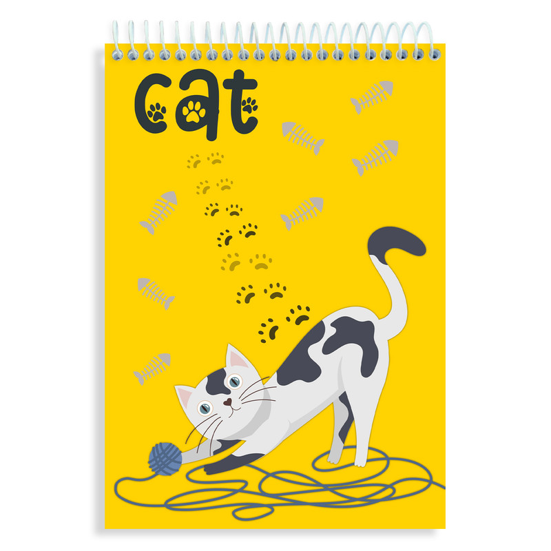  دفتر نقاشی 60 برگ های تولد مدل گربه کد N284 