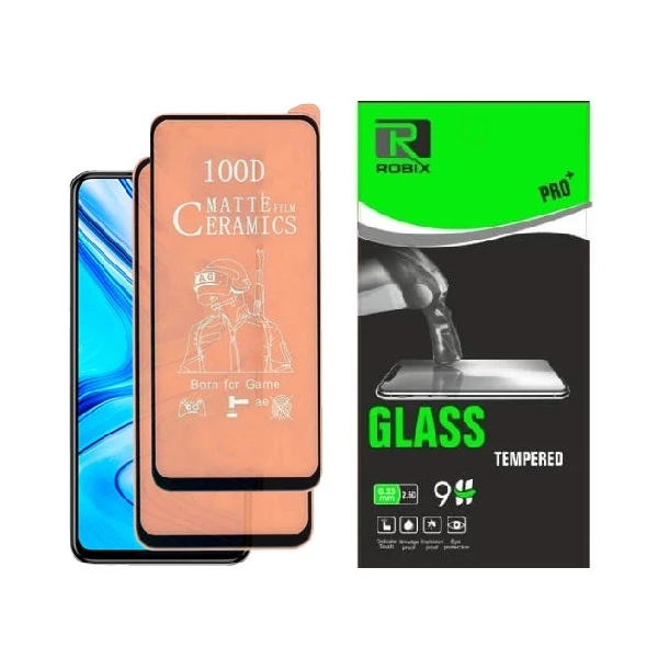 محافظ صفحه نمایش مات روبیکس مدل CR-X3 مناسب برای گوشی موبایل شیائومی POCO X3 بسته 2عددی