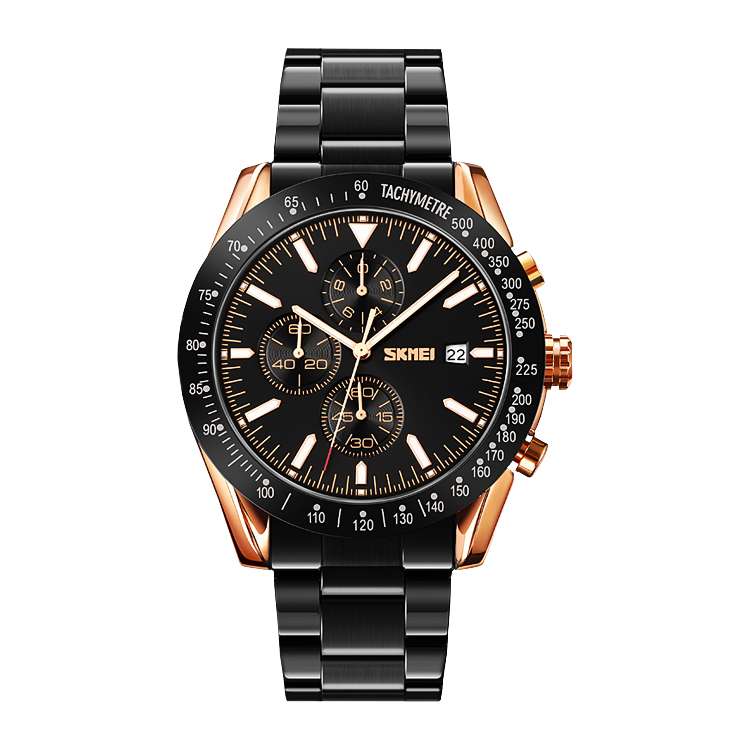 ساعت مچی عقربه‌ای مردانه اسکمی مدل 9253BK-RG