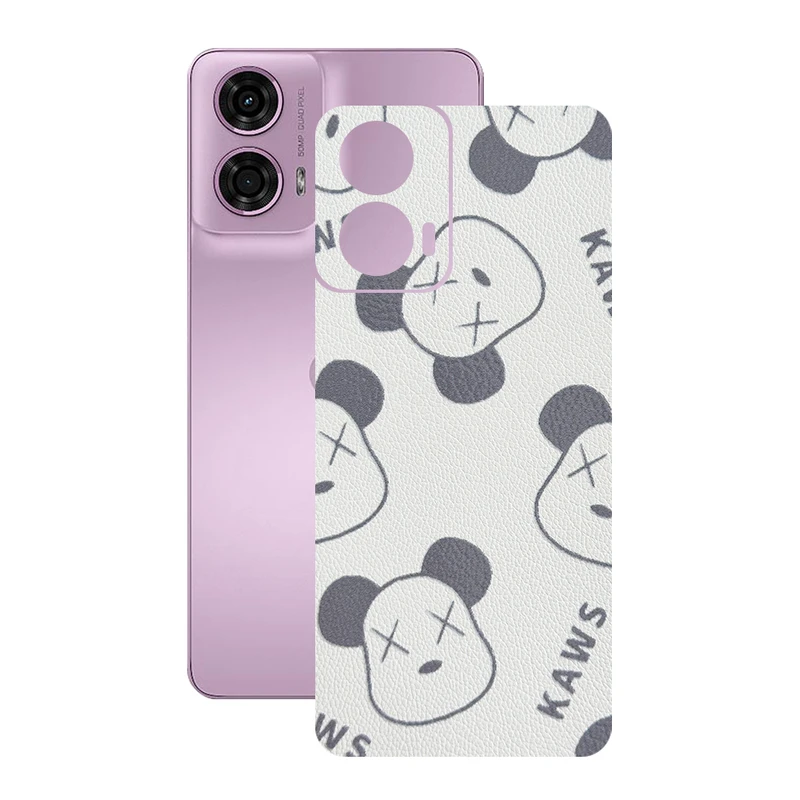 برچسب پوششی ریمکس مدل Leth طرح کاوس مناسب برای گوشی موبایل موتورولا Moto G24