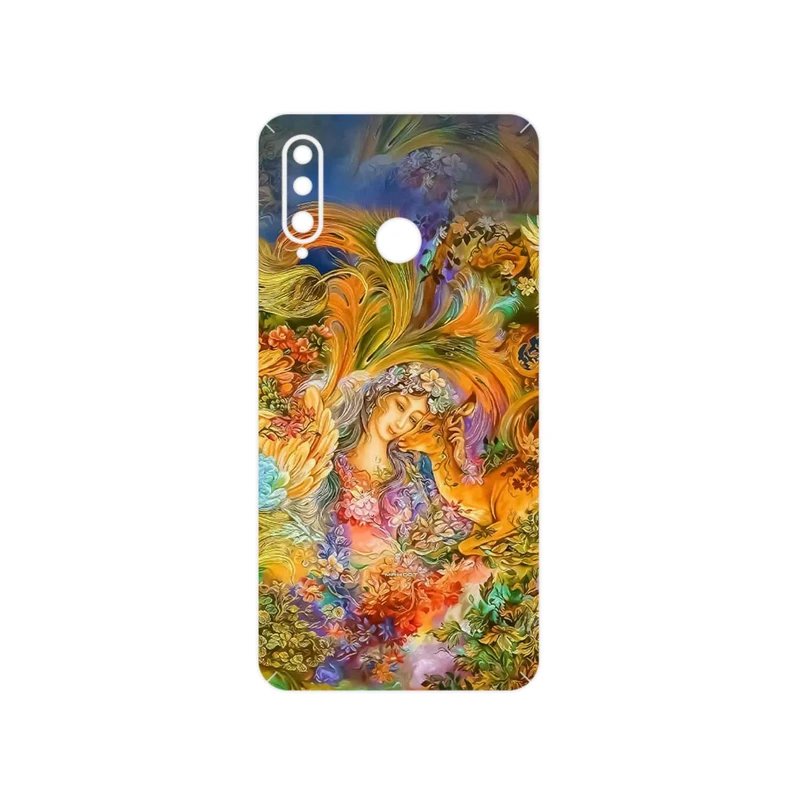 برچسب پوششی ماهوت مدل Persian miniature 3 مناسب برای گوشی موبایل هوآوی P30 Lite (48 MP Camera)