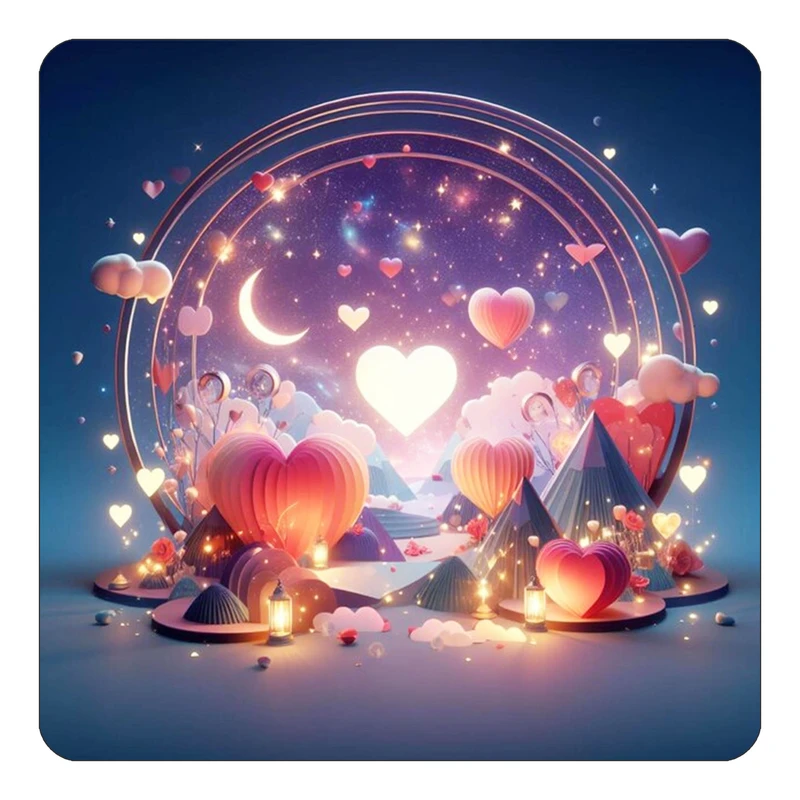 مگنت کاکتی مدل عاشقانه کد mp13901