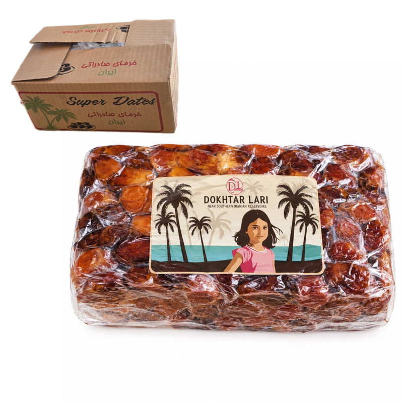 خرما خاصویی شیره دار دختر لاری - ۳۰۰۰ گرم
