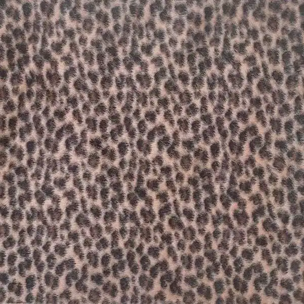 شال زنانه مدل مخمل پاییزه و زمستانه طرح پلنگی کد p791