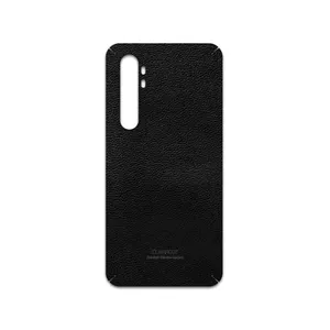 MAHOOT Black-Leather Cover Sticker for Xiaomi Mi Note 10 Lite