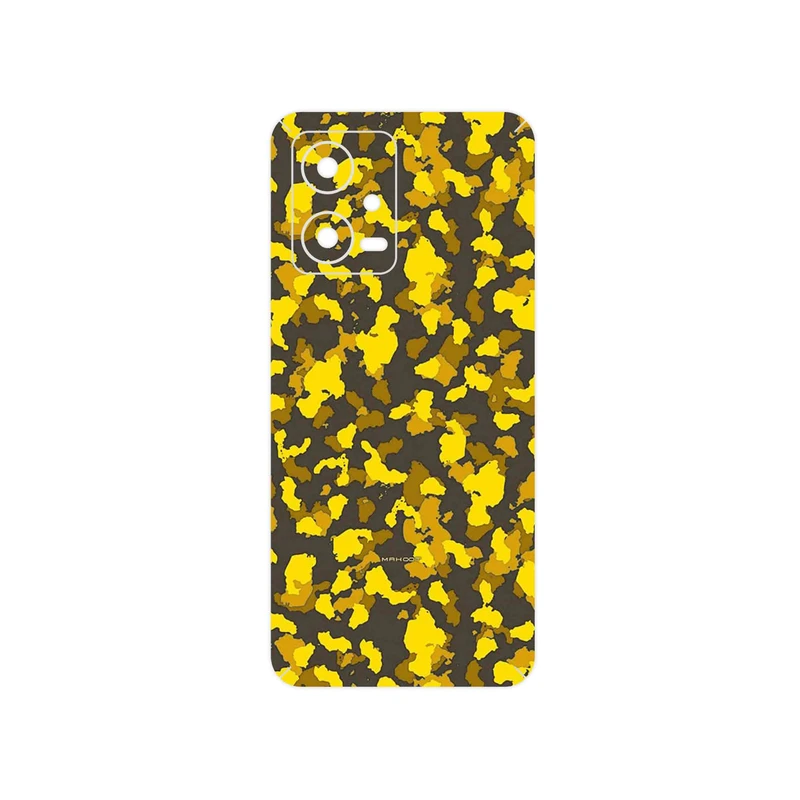 برچسب پوششی ماهوت مدل Yellow Infantry Army مناسب برای گوشی موبایل شیائومی Poco X5