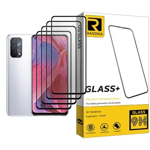 Randika Randika Glass MIX004 Screen Protector For Oppo A74 5G Pack Of 4