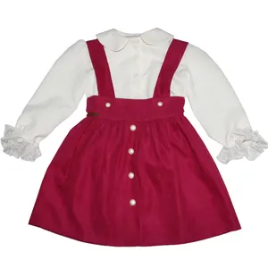 ست شومیز و سارافون دخترانه نازانتا مدل هایدی 103