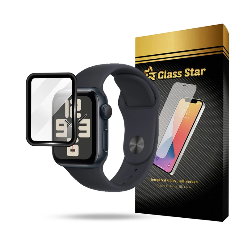 محافظ صفحه نمایش گلس استار مدل PMMW مناسب برای ساعت هوشمند اپل واچ Series 4 / SE 40 mm
