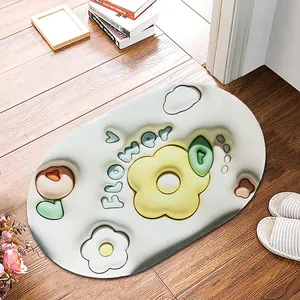  پادری مدل فلاور طرح سه بعدی سایز 65x45 سانتی متر