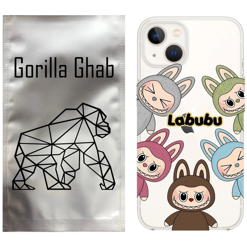 کاور گوریلا قاب مدل CLG کد 102 طرح لبوبو مناسب برای گوشی موبایل اپل iPhone 13 mini