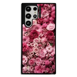 AKAM AMC-WSGS22U-FLOWERS-41 Cover For Samsung Galaxy S22 Ultra