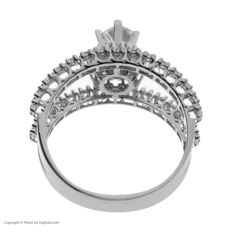 انگشتر طلا 18 عیار زنانه مایا ماهک مدل MR0565