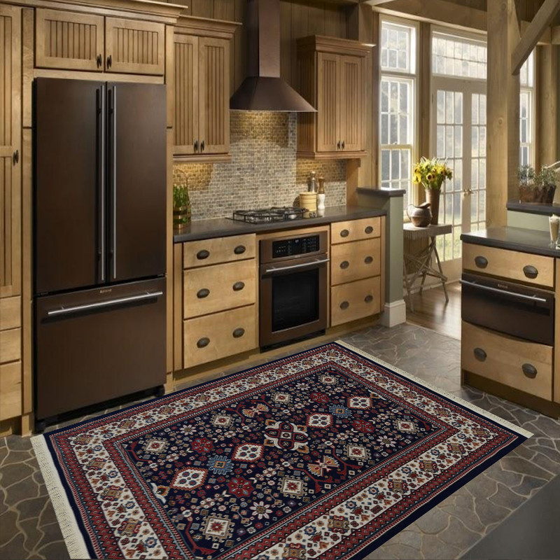 گلیم ماشینی جزیره طرح سورن