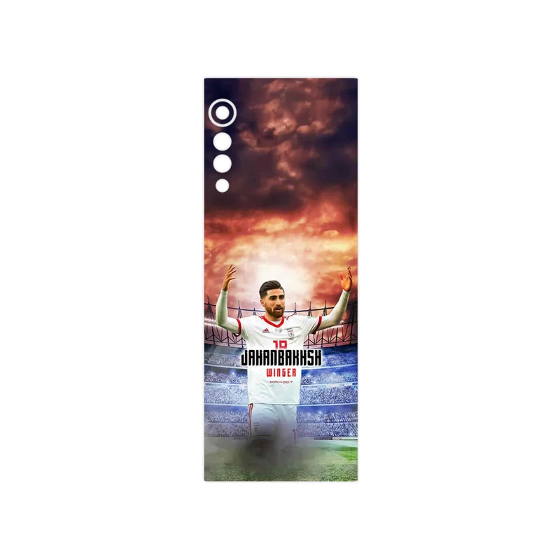 برچسب پوششی ماهوت مدل Alireza Jahanbakhsh مناسب برای گوشی موبایل ال جی Velvet 5G