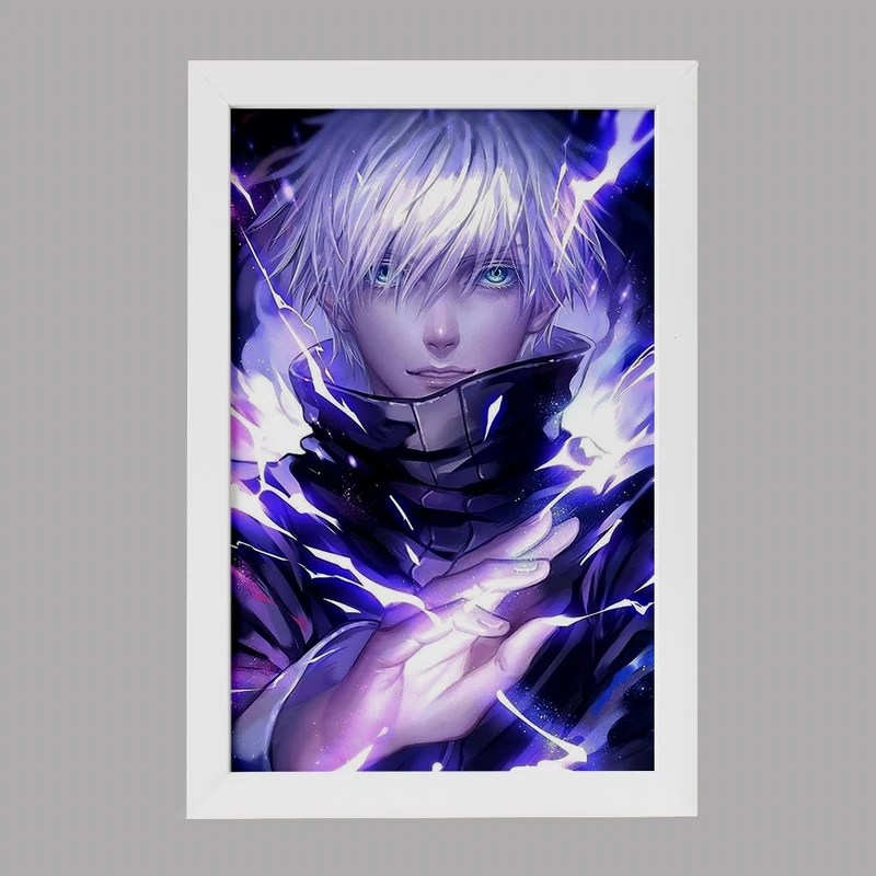 تابلو خندالو مدل گوجو ساتورو انیمه جوجوتسو کایزن کد F1652