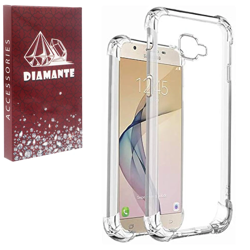 کاور دیامانته مدل بی رنگ مناسب برای گوشی موبایل سامسونگ Galaxy J510 / J5 2016
