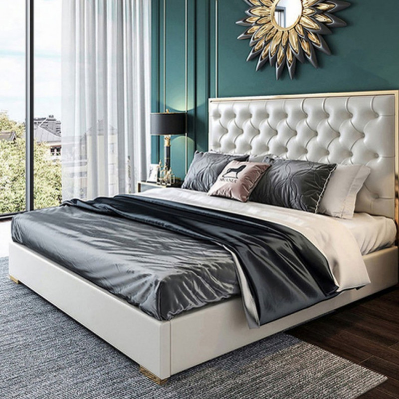 تخت خواب کد M.P 5576 دو نفره سایز 160×200 سانتی متر