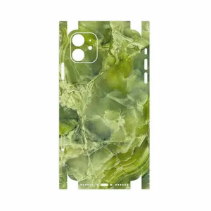MAHOOT Green Crystal Marble-FullSkin Cover Sticker for Apple iPhone 11