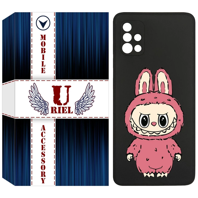 کاور یوریل قاب مدل KSH کد 149 طرح عروسک لبوبو مناسب برای گوشی موبایل سامسونگ Galaxy A51