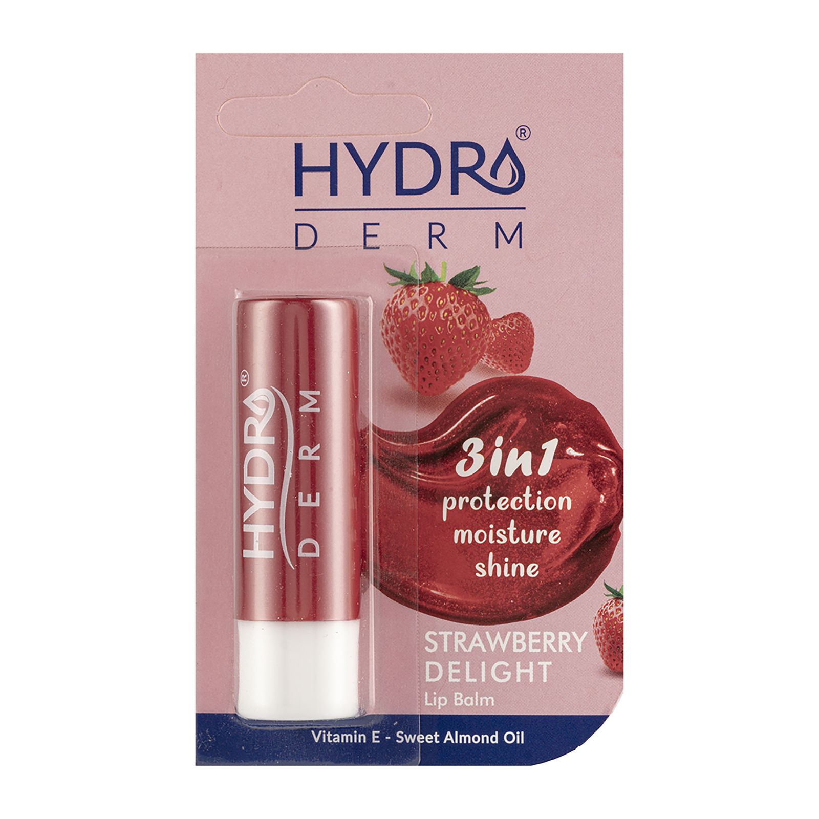 بالم مرطوب کننده لب هیدرودرم مدل STRAWBERRY DELIGHT - - 3