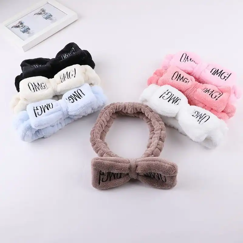 هدبند زنانه مدل حوله ای