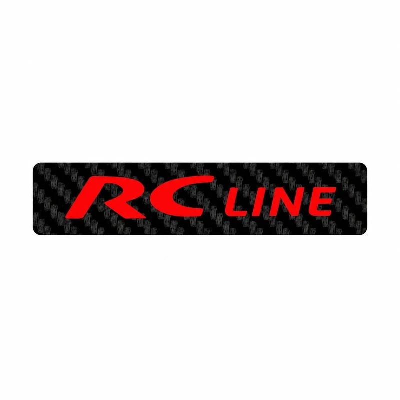 برچسب بدنه خودرو سولگی مدل شبرنگ طرح RC Line کد M558