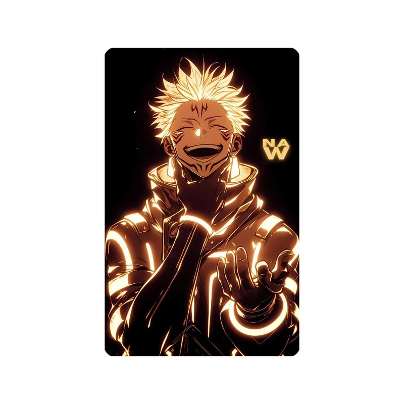 استیکر کارت مدل انیمه طرح جوجوتسو کایسن ریومن سوکونا jujutsu kaisen ryomen sukuna کد 5434