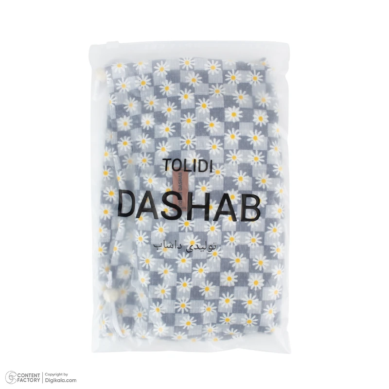 عکس شماره 3 : کیسه نان و سبزی طرح بابونه مدل سه لایه سایز 26×26 سانتی متر