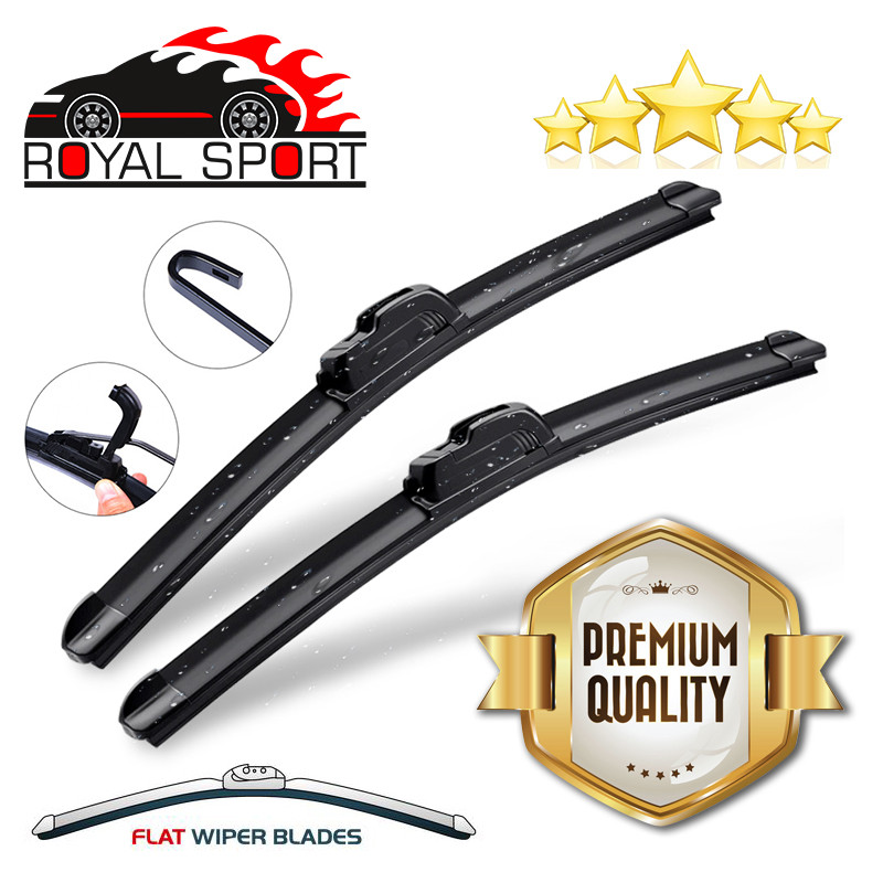 تیغه برف پاک‌کن رویال اسپرت مدل FLAT PRO مناسب برای پراید بسته 2 عددی