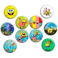 پیکسل پرمانه طرح باب اسفنجی کد pmg.238 مجموعه 10 عددی 