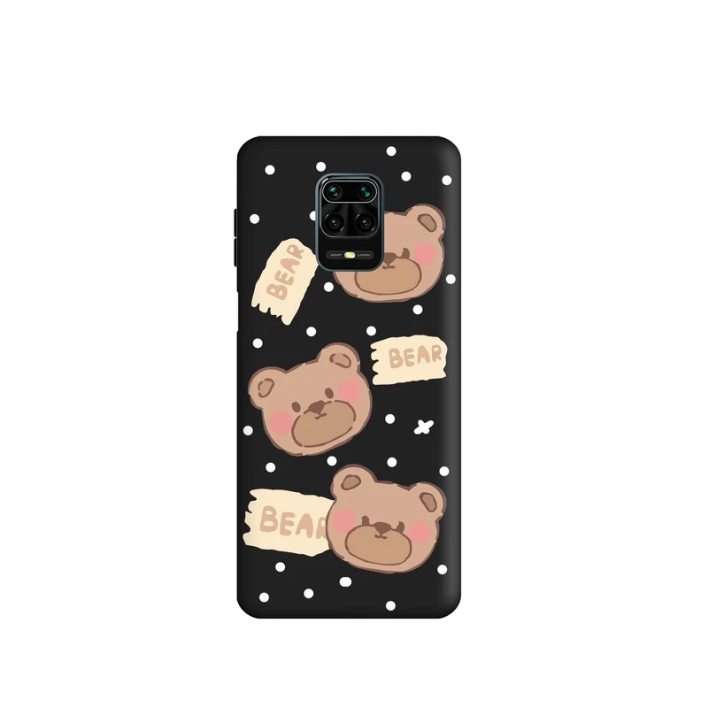 کاور طرح خرس های دخترونه کد f2892 مناسب برای گوشی موبایل شیائومی Redmi Note 9s / Redmi Note 9 Pro