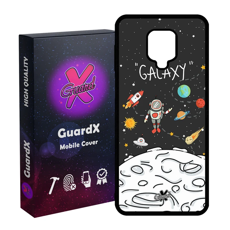 کاور گارد ایکس طرح Galaxy مدل Glass10014 مناسب برای گوشی موبایل شیائومی Redmi Note 9S / Note 9 Pro / Note 9 Pro Max