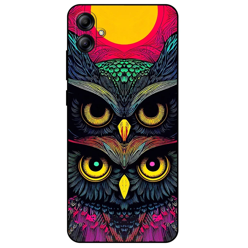 کاور مگافون طرح جغد مدل 1904 مناسب برای گوشی موبایل سامسونگ Galaxy A04e / F04       