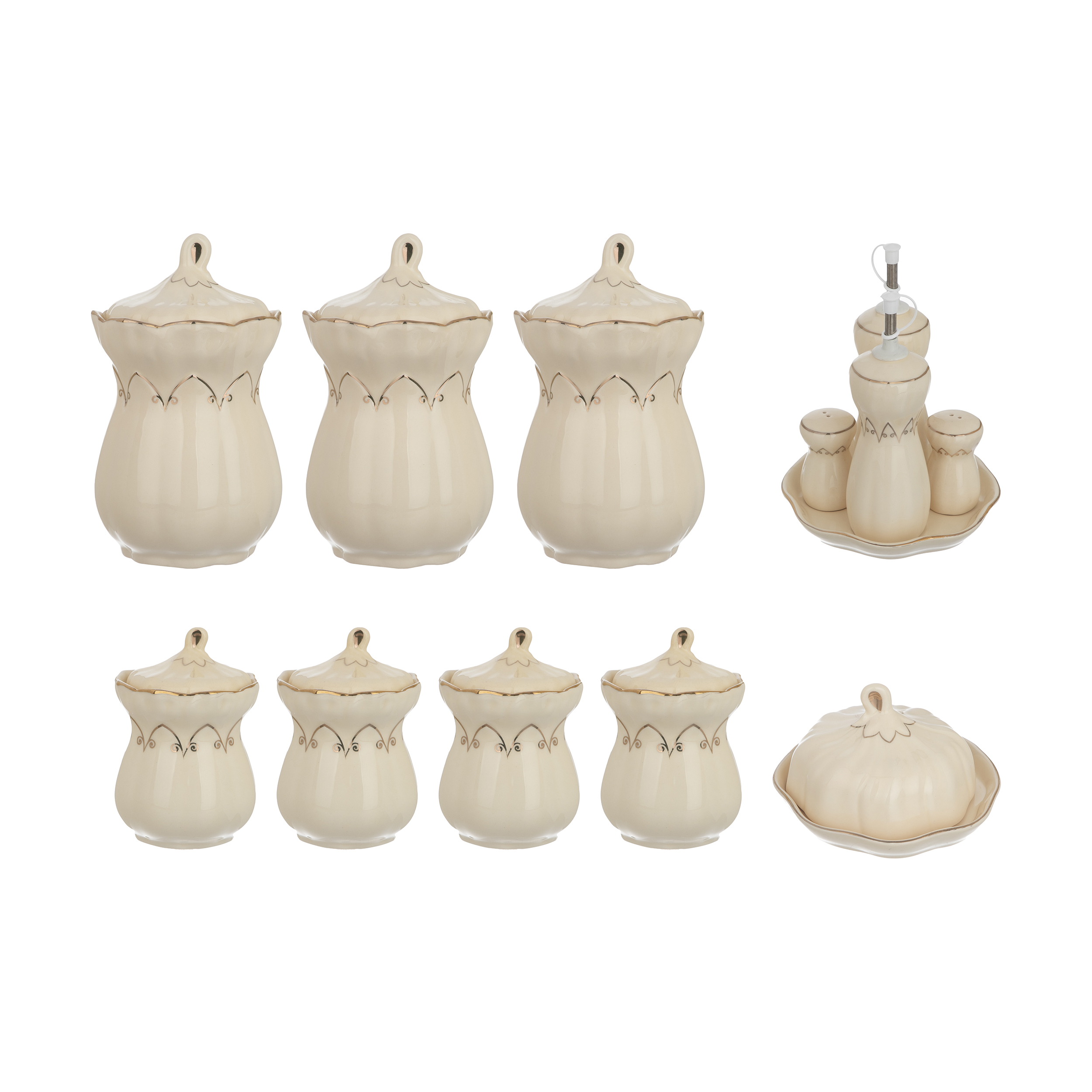 ست جا ادویه 14 پارچه پرستیژ کد 507-14
