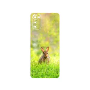 MAHOOT Rabbit Cover Sticker for Motorola Moto E32s