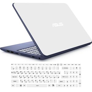 استیکر لپ تاپ راتیانا کد g1 مناسب برای لپ تاپ 15 تا 17 اینچ به همراه برچسب حروف فارسی کیبورد