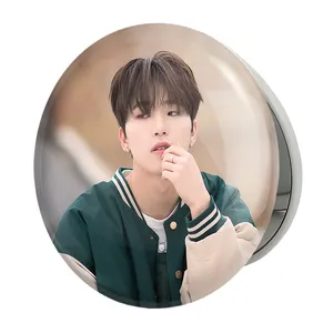 آینه جیبی خندالو طرح دینو گروه سونتین Seventeen مدل تاشو کد 21614 