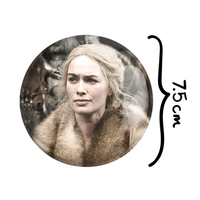 آینه جیبی خندالو طرح سرسی لنیستر گیم اف ترونز Game of Thrones مدل تاشو کد 2663
