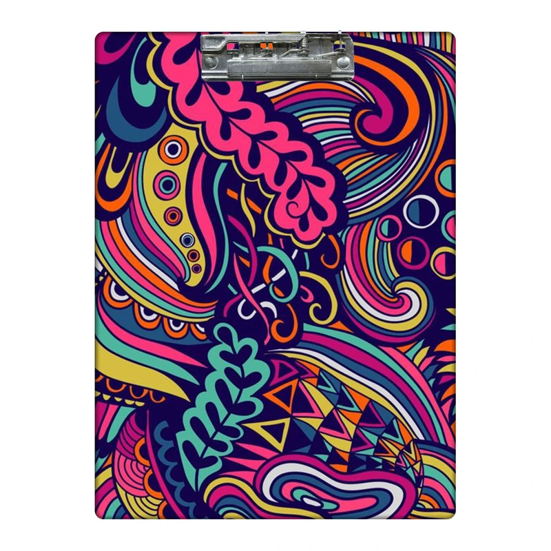 تخته شاسی طرح پترن رنگی رنگی کد  8196126 سایز A4