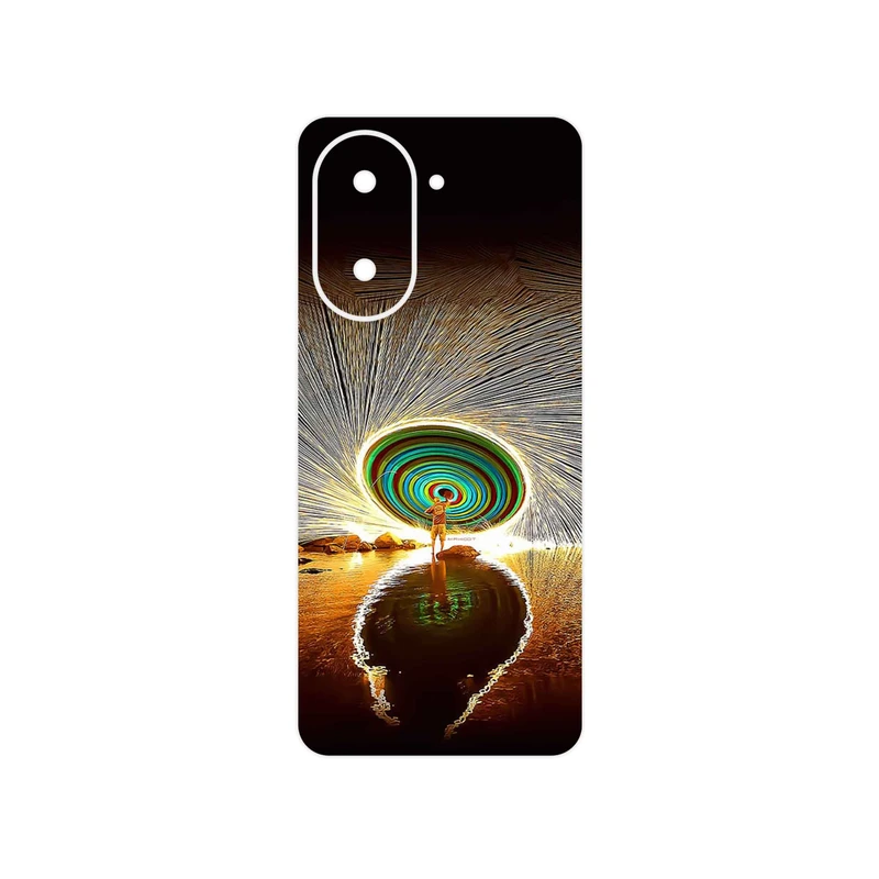 برچسب پوششی ماهوت مدل Night Light Fountain مناسب برای گوشی موبایل شیائومی Poco C71