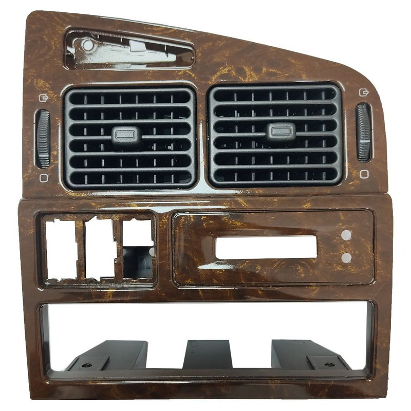 پنل و دریچه هوا وسط داشبورد طرح چوب مات کد 1377مناسب برای پژو پارس