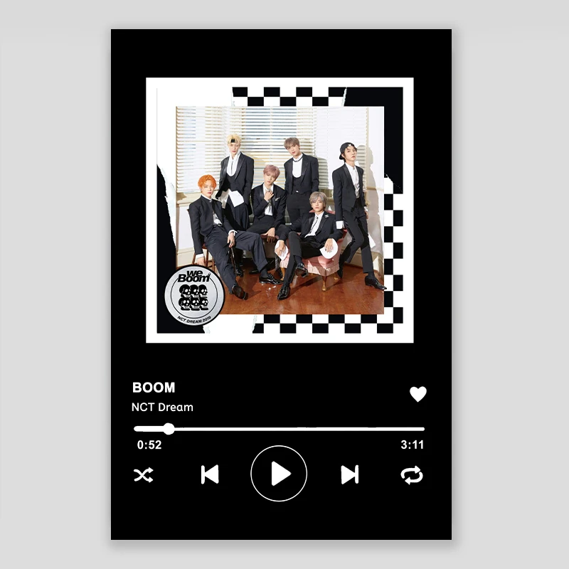 تابلو شاسی بکلیت مدل SH-304 طرح گروه ان سی تی دریم NCT DREAM