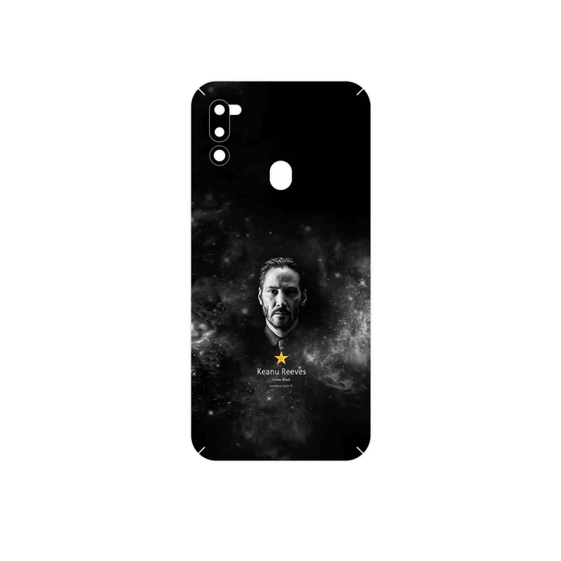 برچسب پوششی ماهوت مدل Keanu Reeves مناسب برای گوشی موبایل سامسونگ Galaxy M21 (2021) Edition