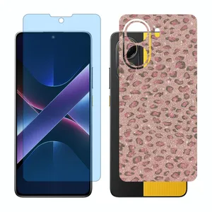 Glass Together model anti blue screen protector suitable for Xiaomi Poco X7 Pro mobile phone with back cover sticker