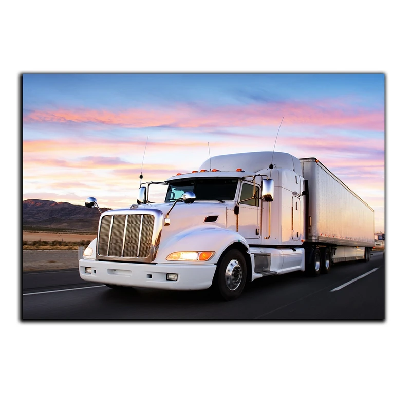 تابلو شاسی بکلیت طرح ماشین سنگین تریلی مدل SH-s1582