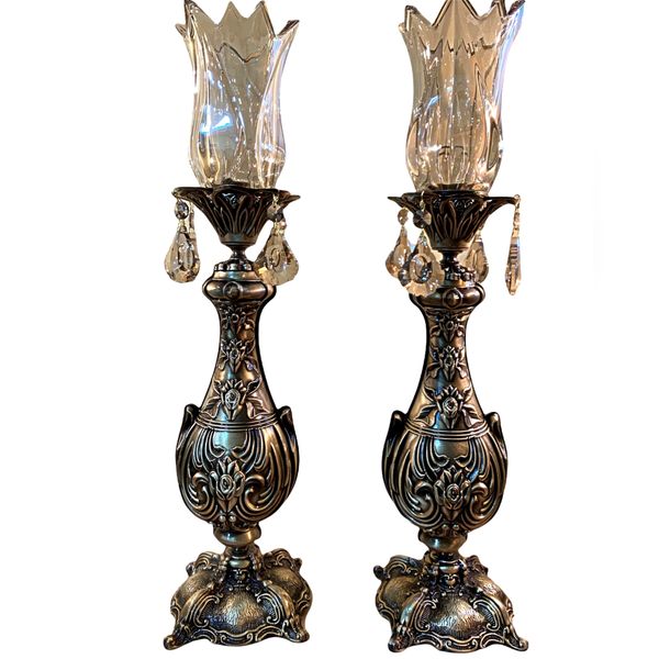 شمعدان مدل هرمس بسته 2 عددی