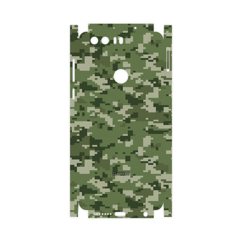 برچسب پوششی ماهوت مدل Army-Green-Pixel-FullSkin مناسب برای گوشی موبایل آنر 8