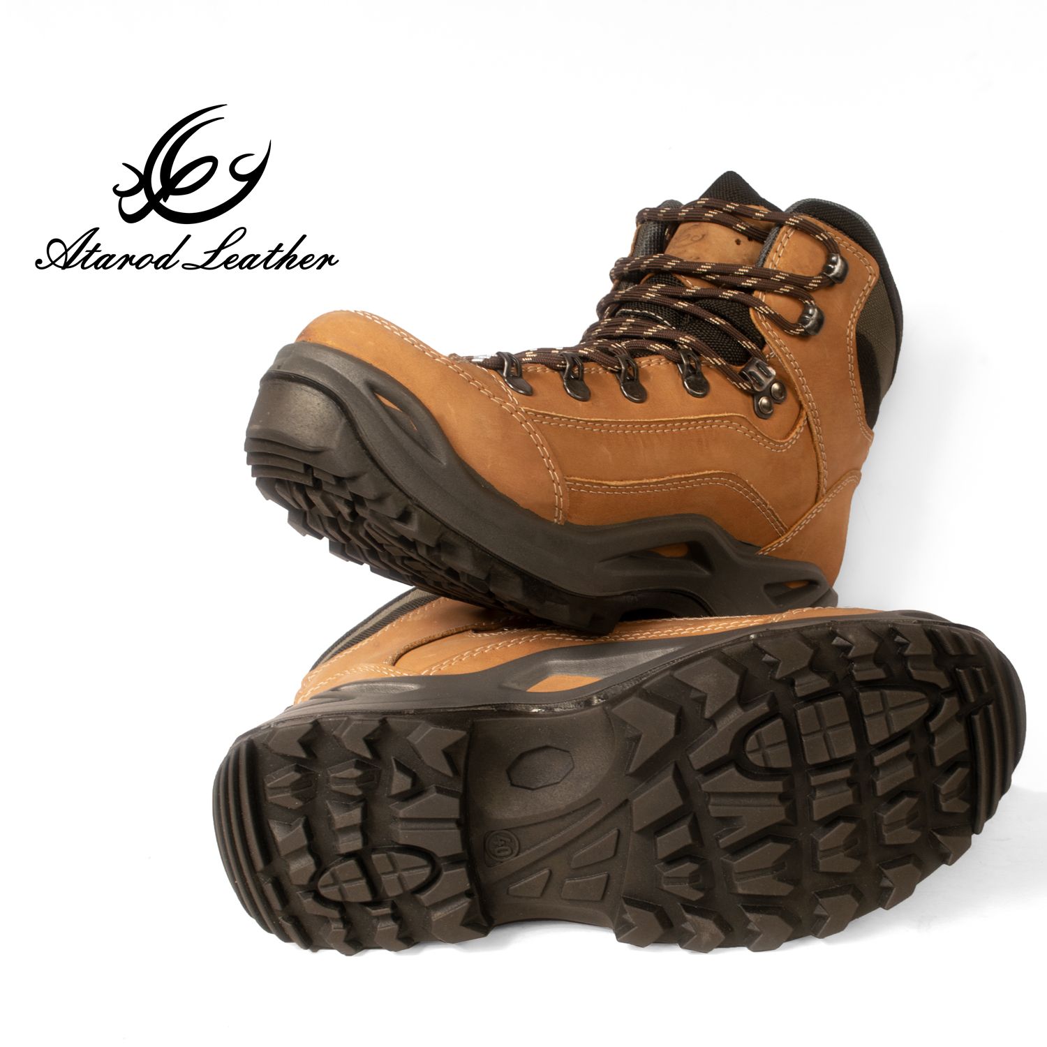 کفش کوهنوردی چرم عطارد مدل چرم طبیعی کد SHK02 -  - 8